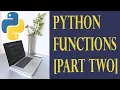 Python Default Parameters - Functions in python part 2