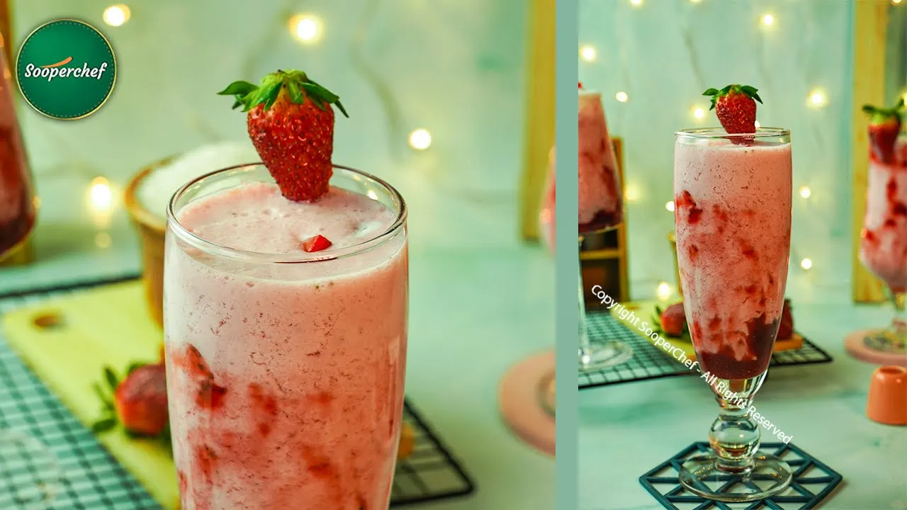 Delicious and Creamy Strawberry Milkshake Recipe for Ramadan - Perfect for Iftar