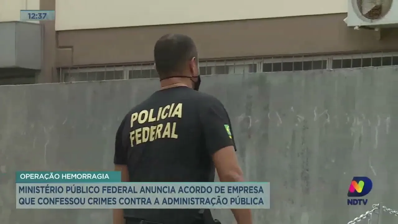 MPF anuncia acordo de empresa que confessou crimes contra a administração pública