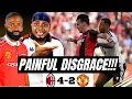 AC MILAN 4-2 MANCHESTER UNITED THIS IS A DISASTER UNITED FANS ARE FURIOUS