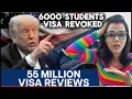 Download Lagu 🚨Breaking :TRUMP Reviewing 55 MILLION Visas For Deportation |6000 Students Visa Revoked 🥹#usa #trump