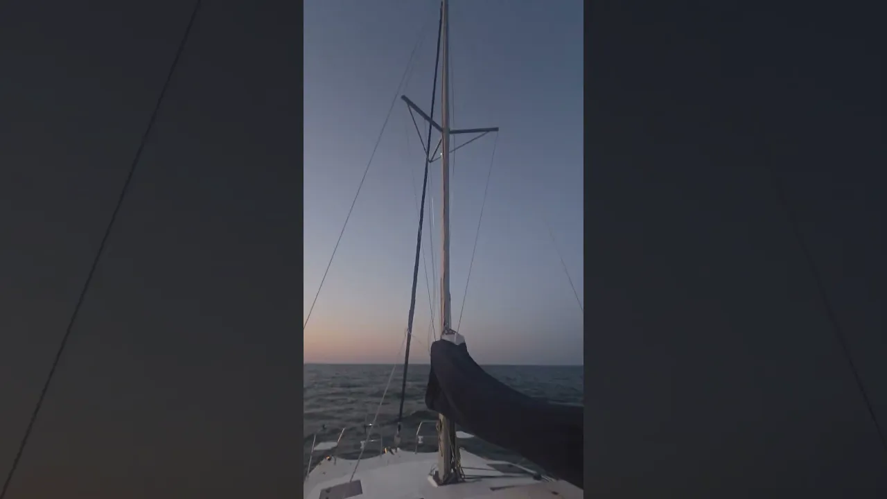 sailing, Gemini legacy 35 arriving in Hilton head south carolina