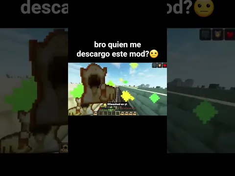q carajos es este mod bro🤣✌🏿 #humor #memes #minecraft