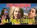 Health Told Me to Stop Recording in a Public Lobby