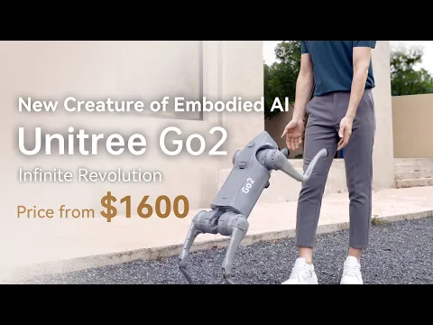 Download MP3 Introducing Unitree Go2 - Quadruped Robot of Embodied AI from $1600