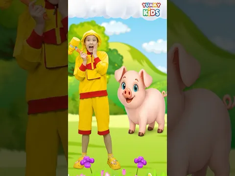 Little Pig | Kids Song #yummykids #shorts