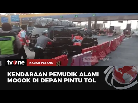Sejumlah Mobil Pemudik Mogok di Gerbang Tol Kalikangkung