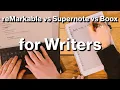 E-Ink Tablets for Writing Compared In Depth - reMarkable vs Supernote vs Boox