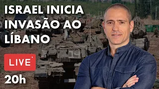 ISRAEL INICIA INVASÃO AO LÍBANO | PROFESSOR HOC AO VIVO