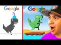 Chrome Dino Game but UPGRADED