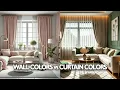 Best Choice Curtain Colors For White Gray and Green Walls Curtain Design Trends
