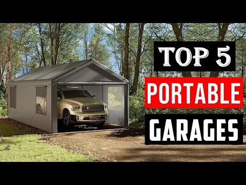 Download MP3 Top 5 Best Portable Garages 2023 | Best Portable Carport - With Buying Guide