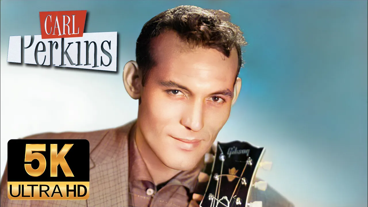 Carl Perkins AI 5K Colorized Restored - Glad All Over (1957) Carl Perkins AI 5K Colorized Restored - Glad All Over (1957)