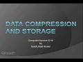 1 3 2-Data Compression - Computer Science 2210 Lecture