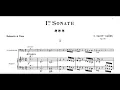 Saint-Saëns - Cello Sonata No. 1 In C minor, Op. 32