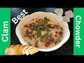 Best Creamy Clam Chowder Recipe with Pismo Clams