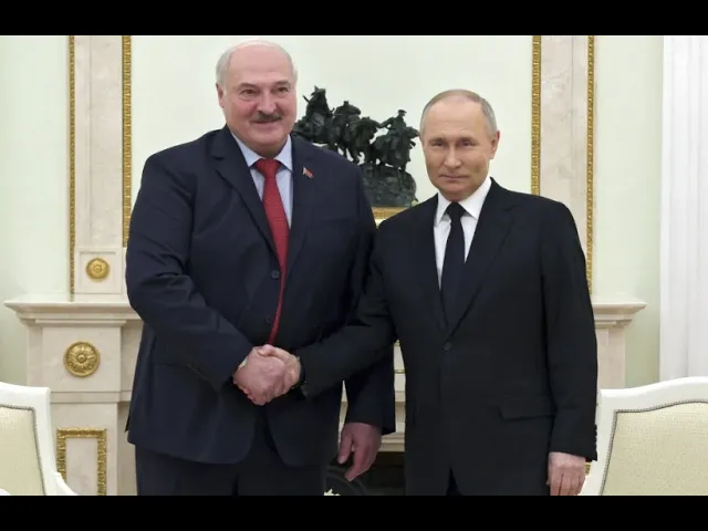 ლუკაშენკა და პუტინი ბირთვული მანევრების თაობაზე საუბრობენ