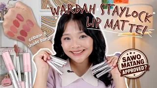 RIRIEPRAMS REVIEW WARDAH STAYLOCK 8 SHADES BARU, SAWO MATANG COOL APPROVED?