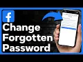 How To Change Facebook Password If Forgotten