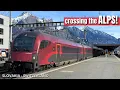 Met de ÖBB Railjet door de Alpen in de eerste klas