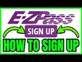 How To SIGN UP For EZ Pass Online QUICK EASY 2026