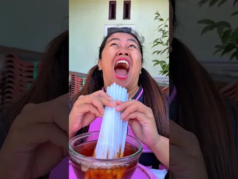 Ekspresi orang minum