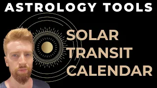 Astrology Tools Solar Transit Calendar