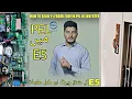 PEL Dc inverter ac Error code complete details pell E5 error code pel ac urdu Hindi