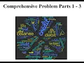 ACC-201 Comprehensive Problem Parts 1 through 3