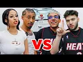 N3on Adin Ross VS Julian Jaden Newman BASKETBALL 2V2