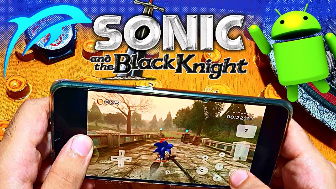 Sonic and the Black Knight Android Gameplay - Dolphin Wii Emulator - Mobile 2022
