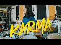 Download Lagu COKELAT Ft. AIU RATNA - KARMA - LIVE SESSION || AISYA SORAYA DRUM COVER