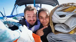 Our Electric Sailboat has Unlimited Range | Step 343