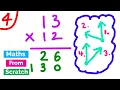 How to do Column Method Multiplication - Level 4