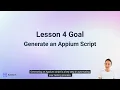 Outdated Version Appium Script Generation Lesson 4