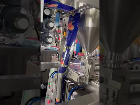 Round corner liquid packing equipment with date printer #machine #cleanerfillingmachine #factory#cnc