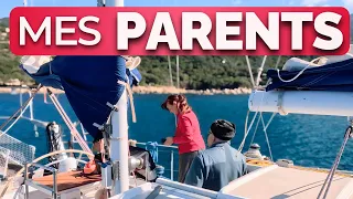 GROSSE ETAPE : Ils découvrent le nouveau bateau !!  ( voilier Coraille II ? )