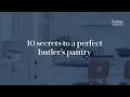10 secrets and design ideas for a perfect butler s pantry in your kitchen