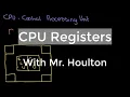1 1 1 Common CPU Components - Revise GCSE Computer Science