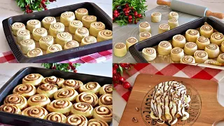 سينابون رولز مع سر صغير كيف يضل معكم طري والطعم خطير وصفه ولا غلطه The Most Delicious Cinnabon  سينابون رولز مع سر صغير كيف يضل معكم طري والطعم خطير وصفه ولا غلطه The Most Delicious Cinnabon