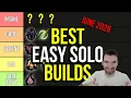 The Ultimate Low Intensity Solo Tierlist Some Builds Will Surprise You