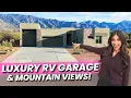 Inside this LUXURY Tucson RV GARAGE Home With INCREDIBLE Mountain Views