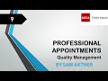 ACCA I Advanced Audit Assurance AAA I Professional Appointments - AAA Lecture 9