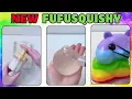 NEW FUFUSQUISHY ASMR Crystal Crystal Ball Rainbow H