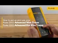 Fluke 2052 Rastreador y localizador de cableado (Wire tracer). El kit incluye transmisor, receptor, gancho y maleta de trasporte dura. - Video 3 of 2