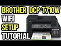 Brother DCP-T710W Ink Tank Printer Wi-Fi Setup