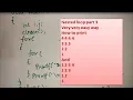 nested for loop part 3