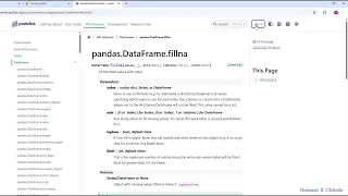 Handling NULL or Missing Values in Pandas DataFrame
