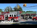 Fire s 4 dead at least 9 injured after minivan crashes into Deer Park nail salon News 12