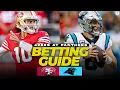 49ers at Panthers Betting FREE expert picks props NFL Week 5 CBS Sports
